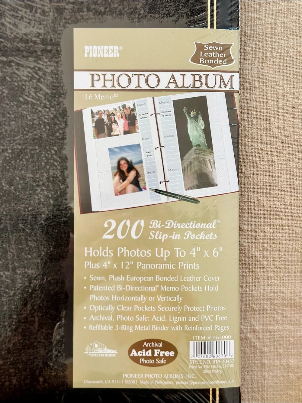 2 unused photo albums